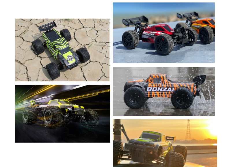 RC Cars & RC Trucks in action
