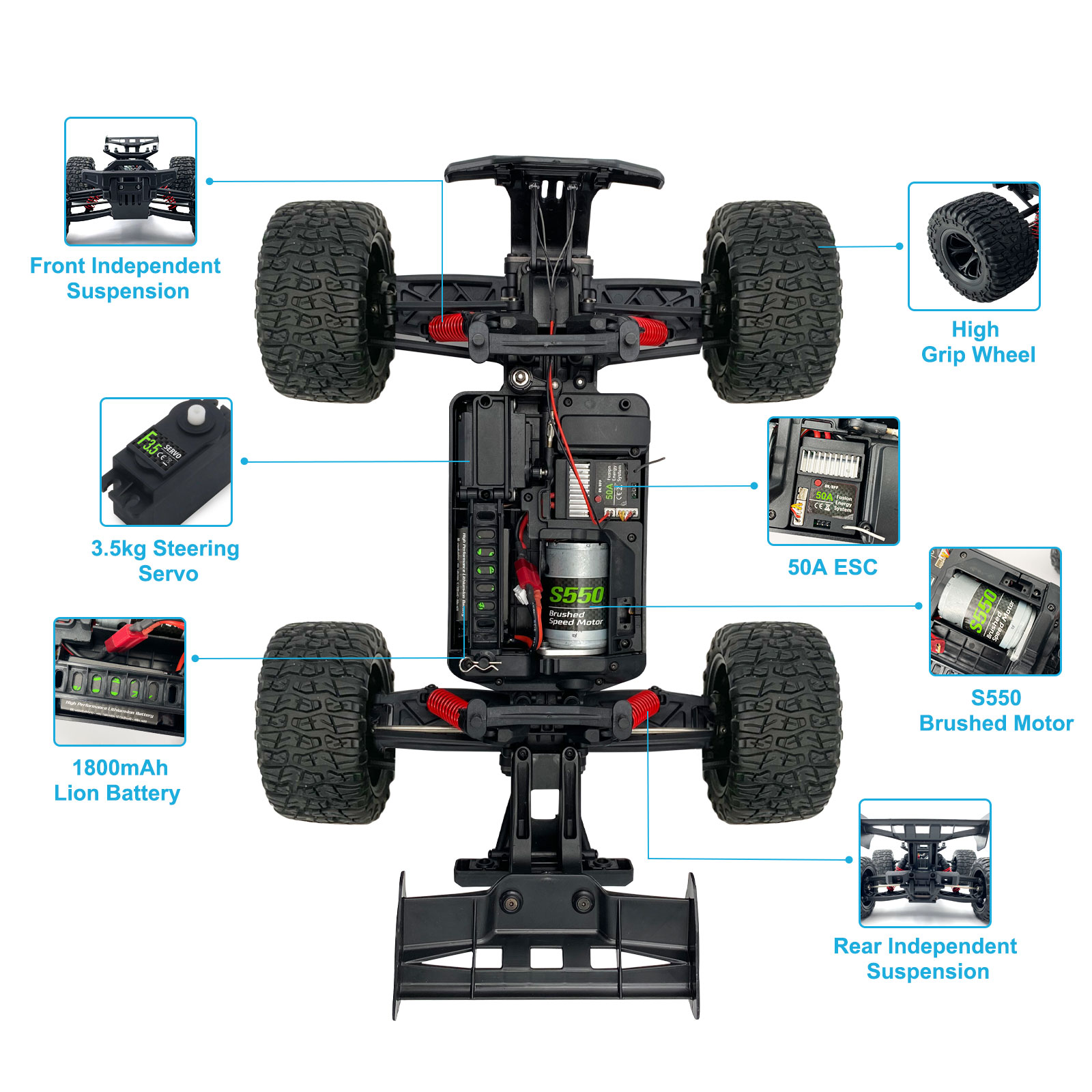 1-12 FIELD PICK UP TRUCK (Diagram of vehicle internal mechanism)