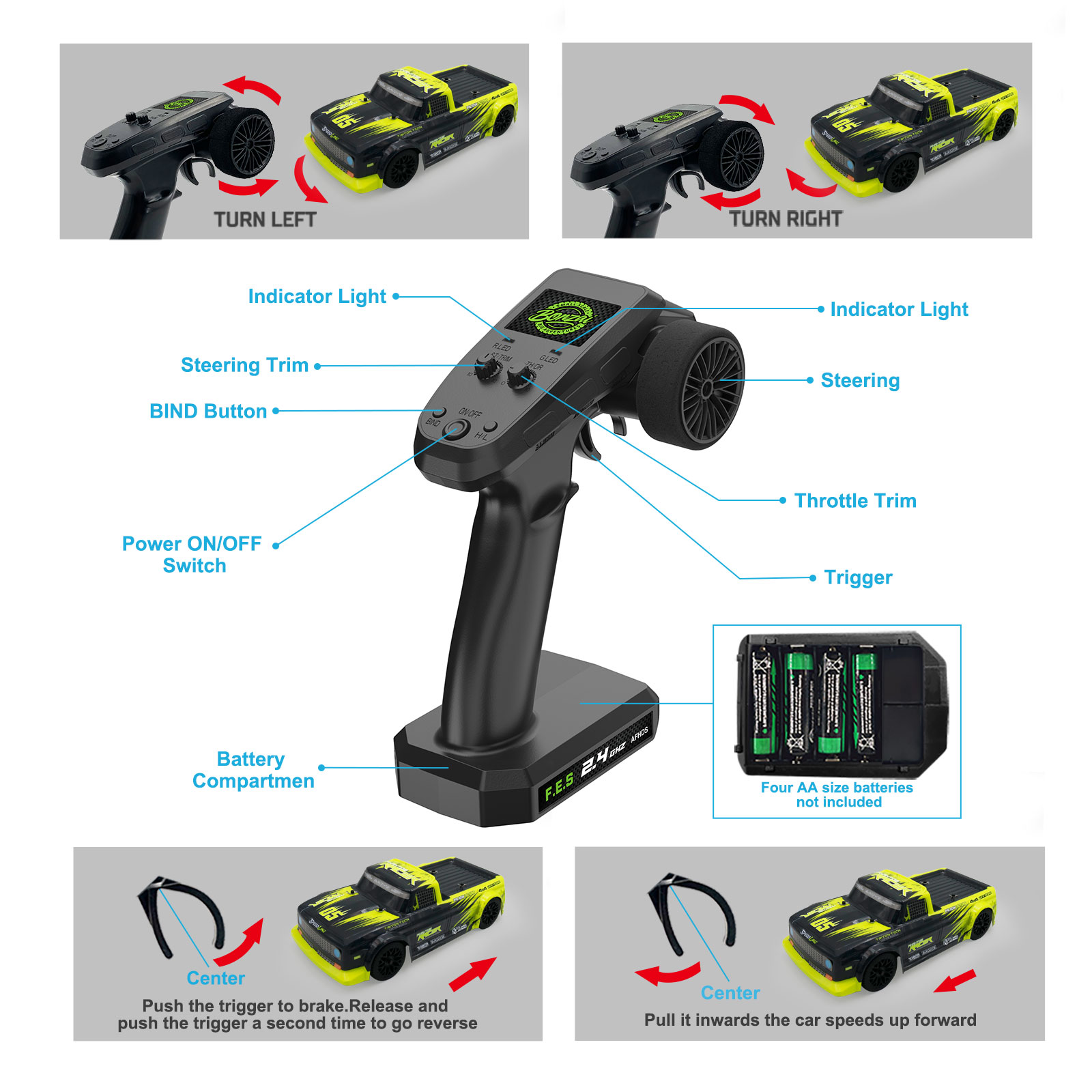 PHANTOM – YELLOW( Remote Control)